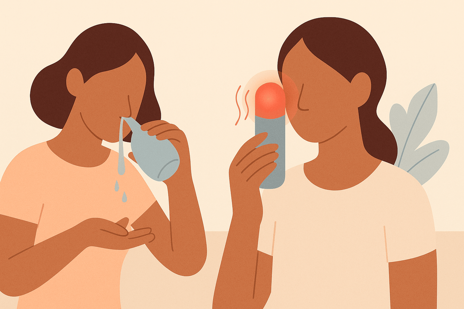 Saline Rinse vs Red Light Therapy: Your Complete Daily Sinus Care Guide