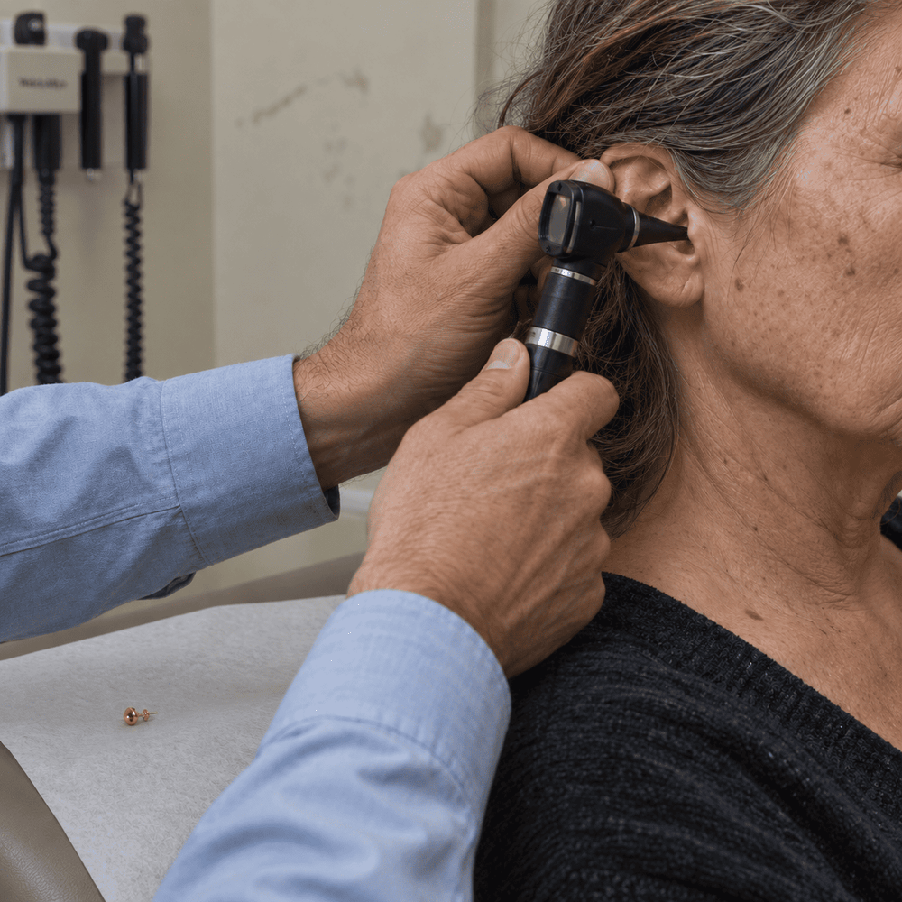 Your ears feel blocked, but there's no wax