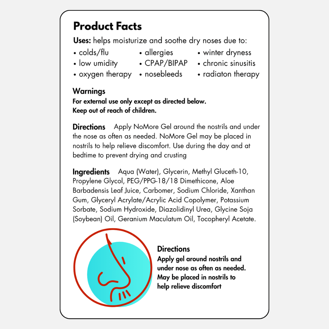 Saline Nasal Gel by NoMore