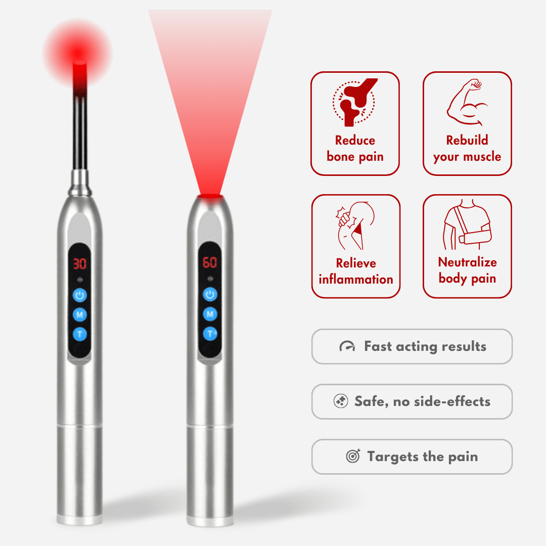 nomorepain red light therapy device relieve inflammation and neutralize body and bone pain