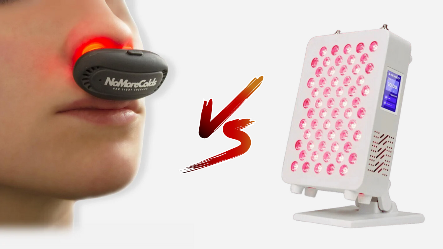 NoMore Colds Red Light Therapy Device Vs General Devices