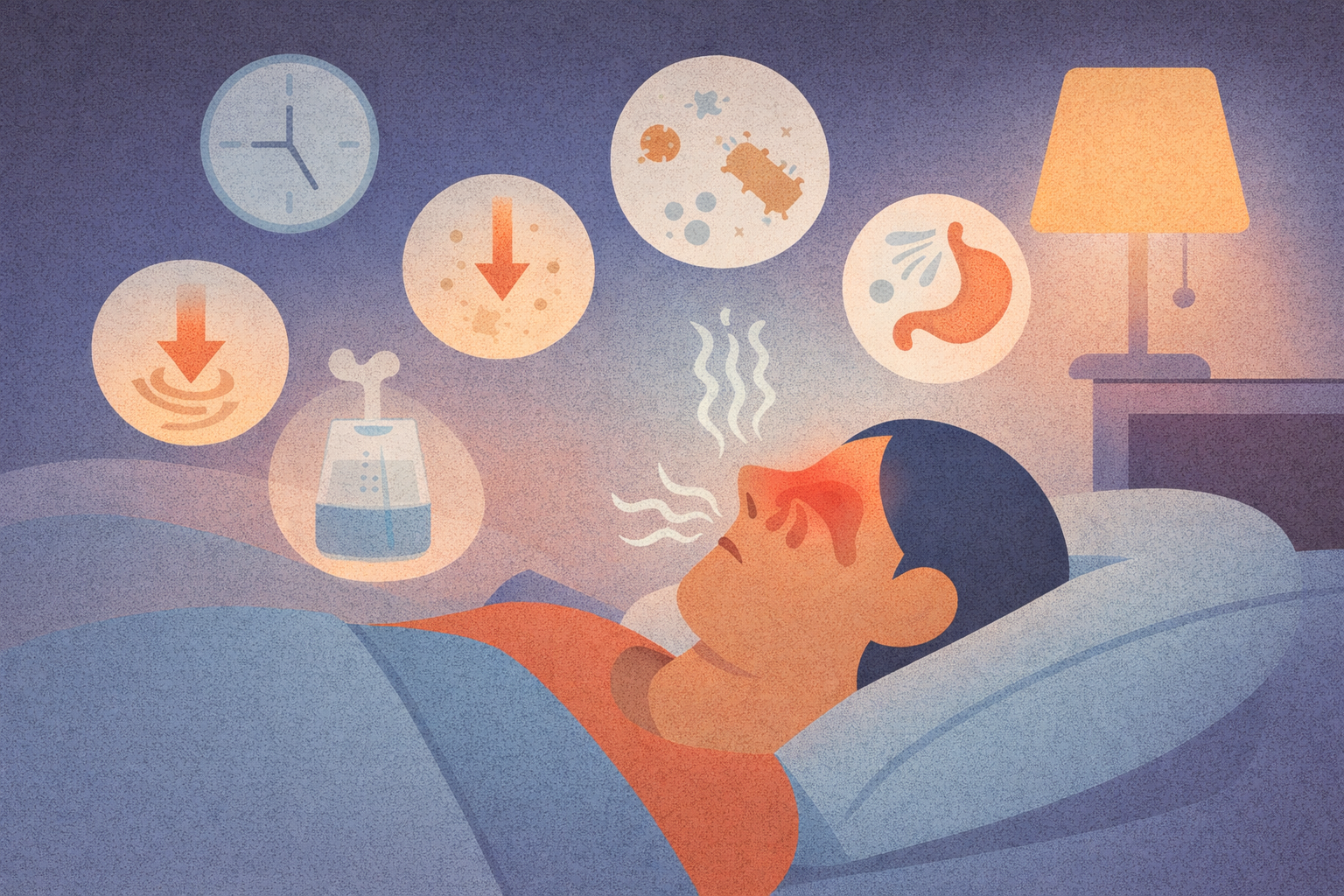 Why Do I Always Get Congested at Night? Causes + Solutions