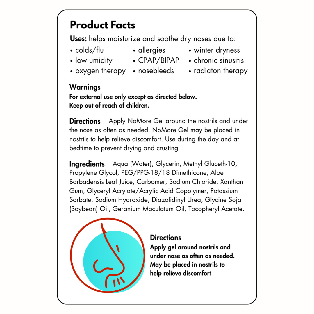 1+1 FREE | NoMore - Saline Nasal Gel