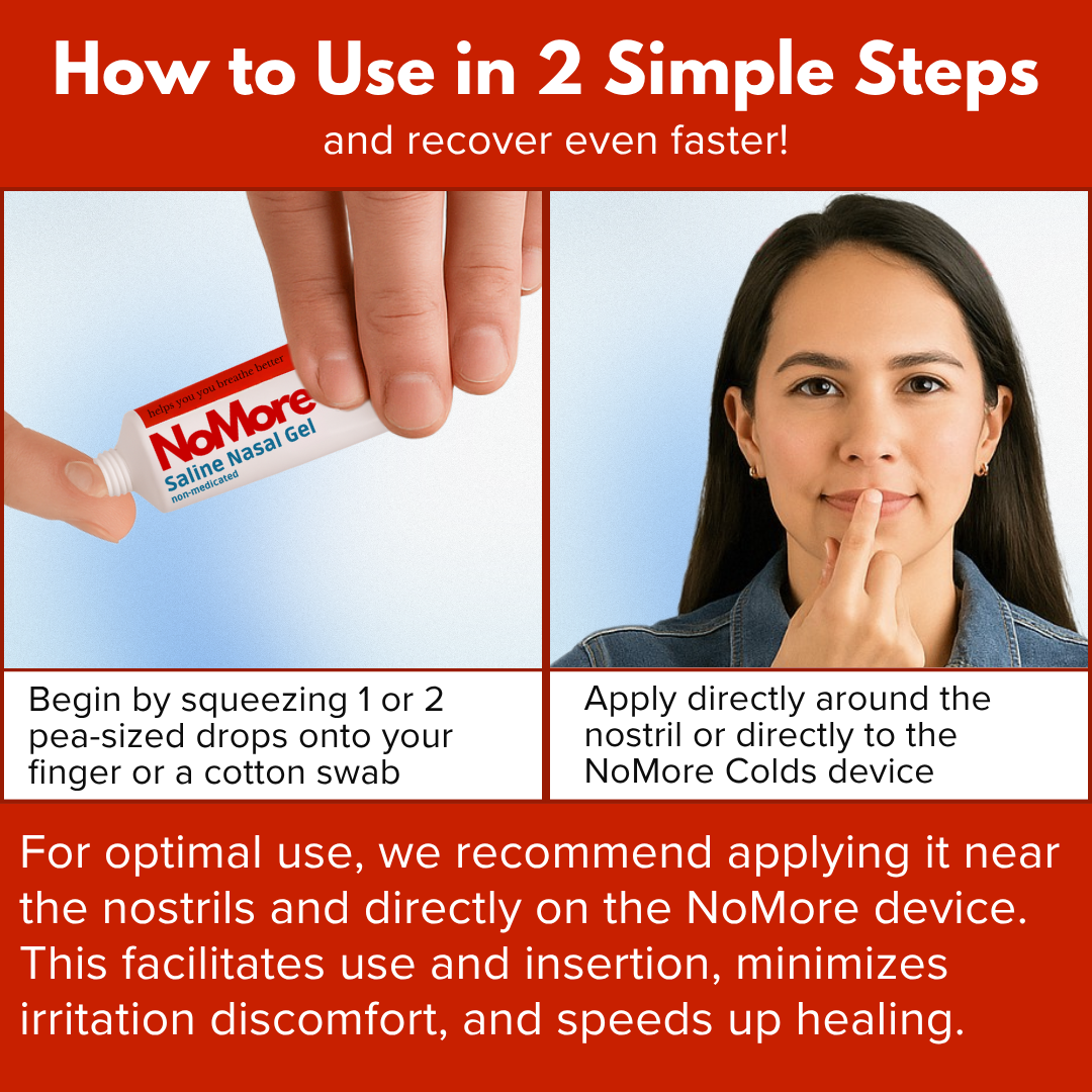 1+1 FREE | NoMore - Saline Nasal Gel