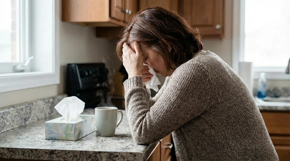 How sinus inflammation compresses the Eustachian tubes