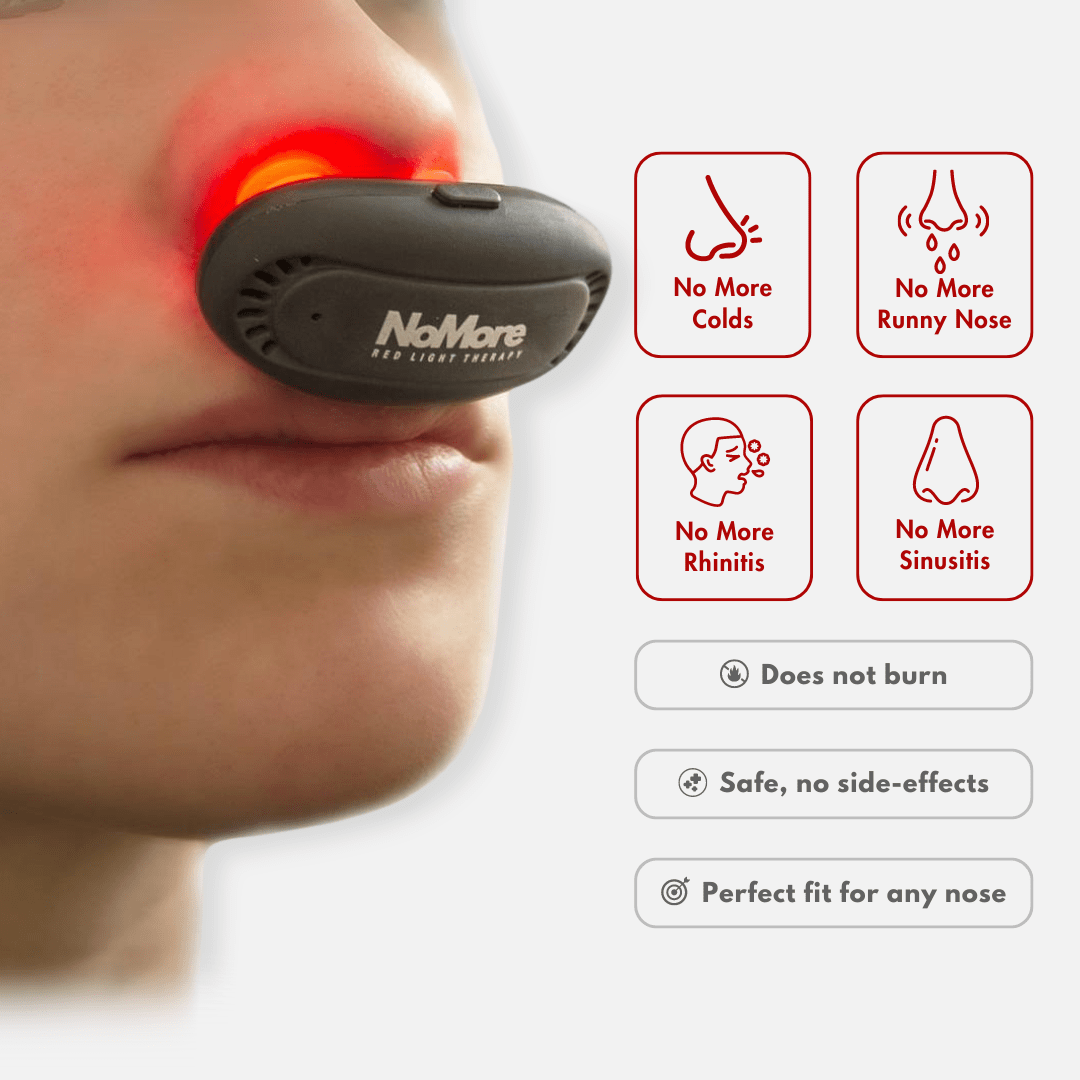 NoMore® Sinusitis | Advanced Red Light Therapy Device